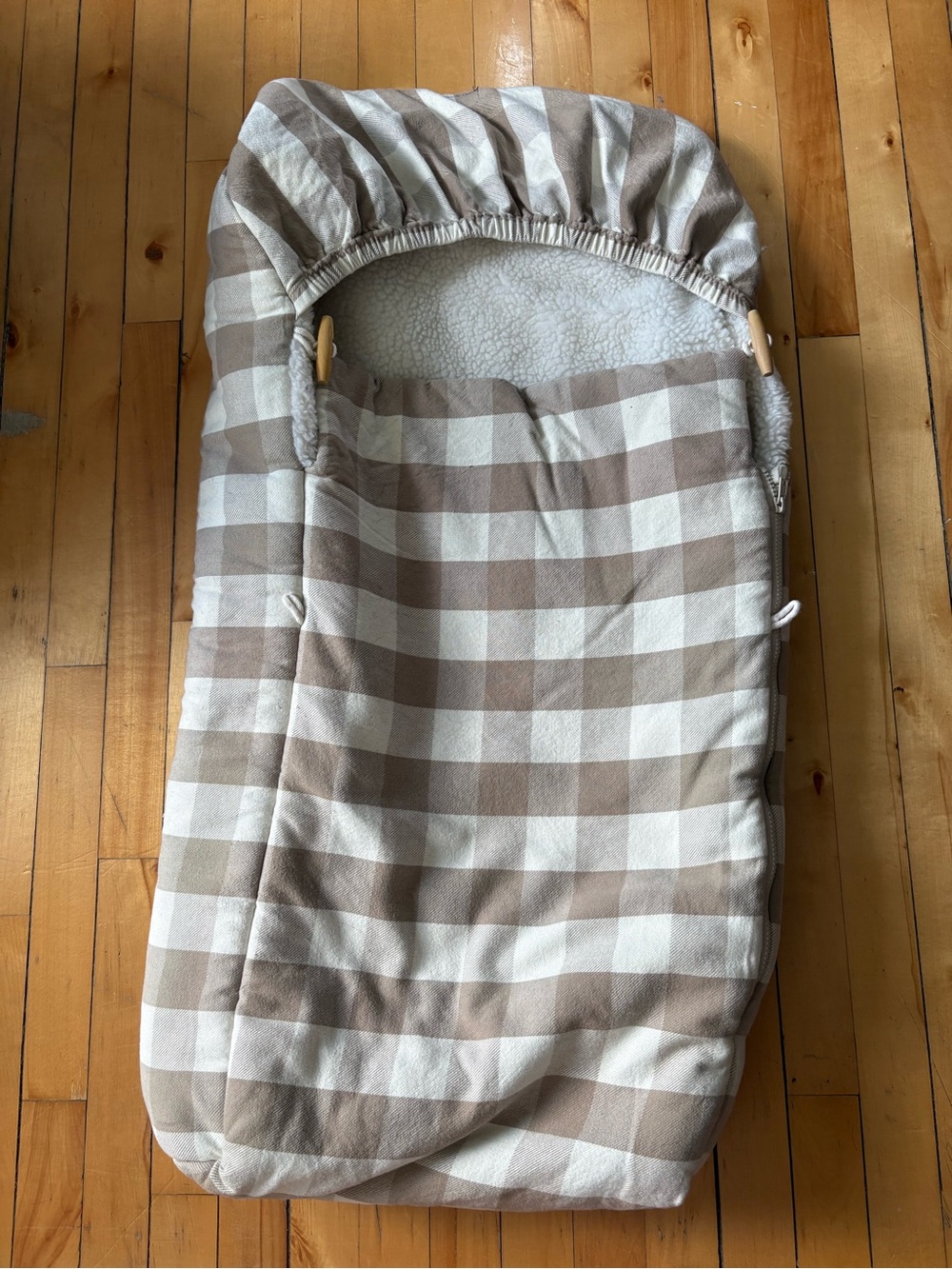 Clement Baby Stroller Comfort Checker Warm Nest
